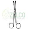 Operating Scissors Curved Fig # 1 11.5cm/4 1/2" Bl/Bl - Item Code 05-1404-11