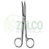 Operating Scissors Curved Fig # 3 16cm/6 1/4" Sh/Sh - Item Code 05-1406-16