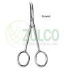 Dissecting Scissors Curved 11cm/4 1/2" - Item Code 05-1588-11