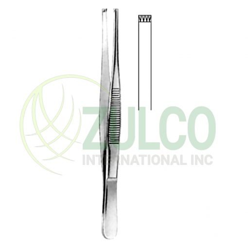 Tissue Fcps 4x5T 25cm - Item Code 06-1943-25