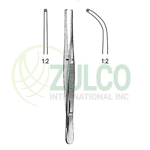 Semken Tissue Fcps 1x2T 15cm - Item Code 06-1964-15