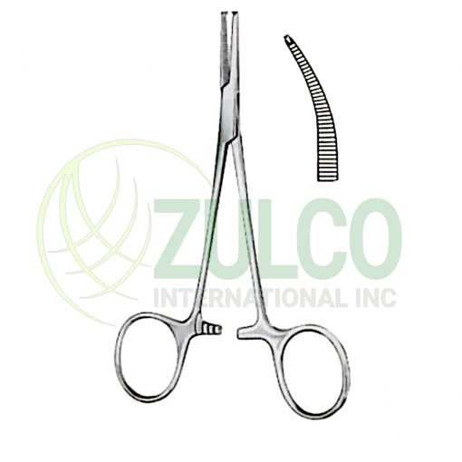 Halstead-Mosquito Hemostatic Forceps BJ Curved 1:2 12cm/4 3/4" - Item Code 07-2116-12