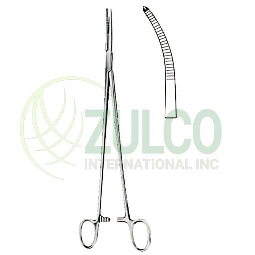 Toennis Dissecting Forceps BJ Curved 1:2 21cm/8 1/4" - Item Code 07-2247-21