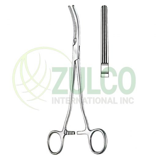 Rogers Parametrium Forceps BJ Straight 22.5cm/9" - Item Code 07-2274-22