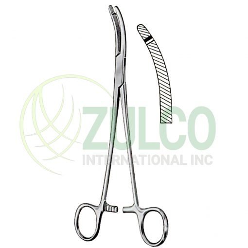 Heaney-Slim Hysterectomy Forceps BJ 21cm/8 1/4" - Item Code 07-2280-21