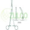 Holzbach Hysterectomy Forceps BJ Curved 1:2 23.5cm/9 1/4" - Item Code 07-2294-23