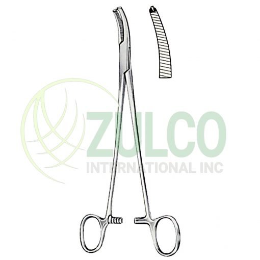 Faure Hysterectomy Forceps BJ 20cm/8" - Item Code 07-2316-20