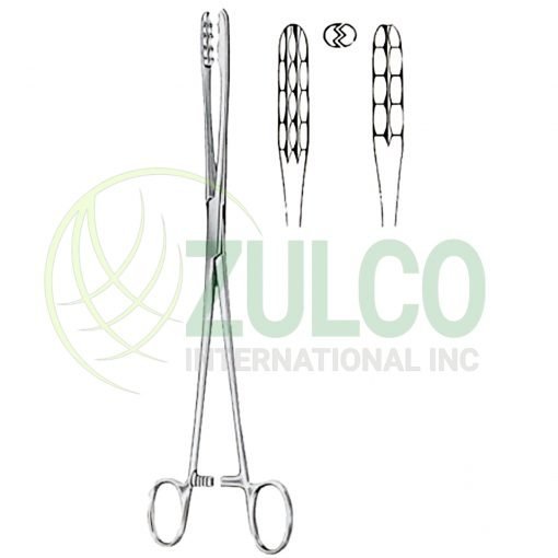 Ulrich Cotton Swab Forceps BJ Straight 22cm 8/ 3/4" - Item Code 08-2401-22
