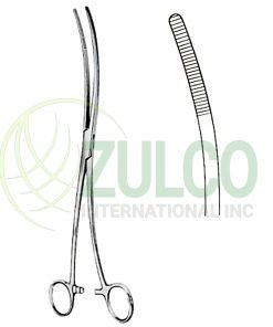 Bozeman Cotton Swab Forceps BJ Double Curved 26cm/10 1/4" - Item Code 08-2421-26