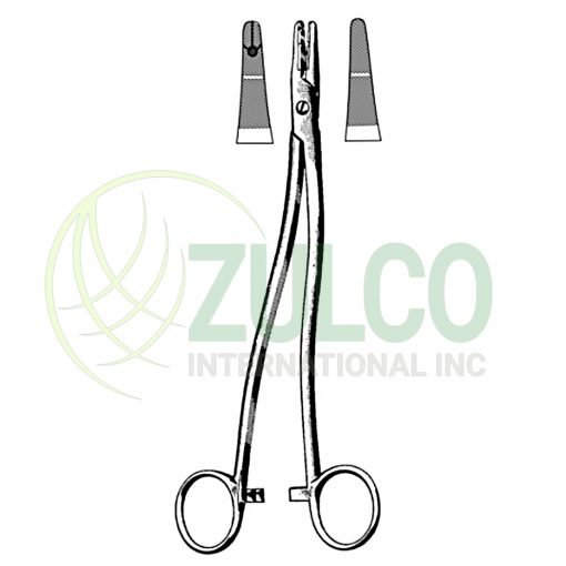 Bozeman Needle Holder S/J 24cm - Item Code 09-2528-24