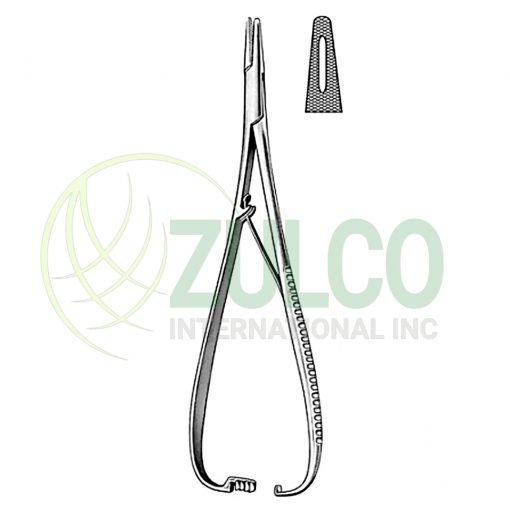 Mathieu Needle Holder grooved jaw 14cm - Item Code 09-2547-14