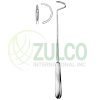 Deschamps Ligature Needles Sharp 27cm/10 1/2" Right - Item Code 09-2609-02