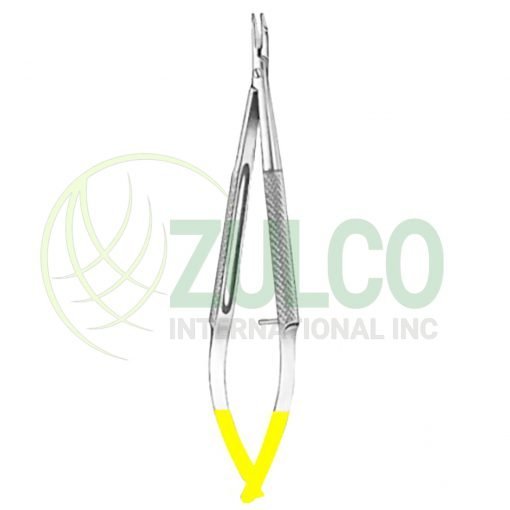 Barraquer Micro Needle Holders 14cm/5 1/2" TC GOLD - Item Code 09-2637-14