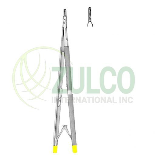 Hepp-Scheidel Micro Needle Holders 18cm/7" TC GOLD - Item Code 09-2639-18