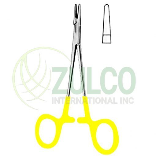 Webster Needle Holders BJ 13cm/5" Smooth TC GOLD - Item Code 09-2648-13