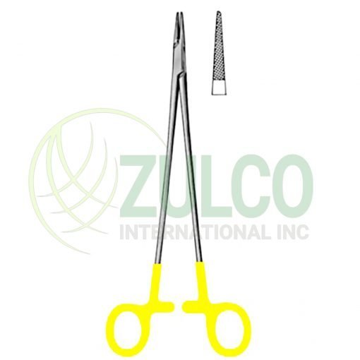 De-Bakey-Fine Needle Holders BJ 31cm/12 1/4" TC GOLD - Item Code 09-2657-31
