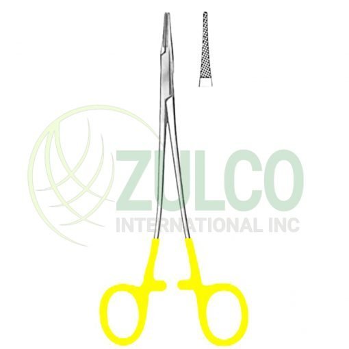 Hegar-Vascular Needle Holders BJ 23cm/9" TC GOLD - Item Code 09-2666-23