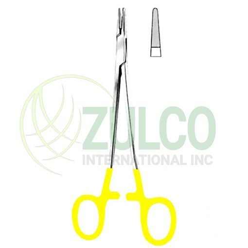 Sarot Needle Holders BJ 18cm/7" TC GOLD - Item Code 09-2670-18