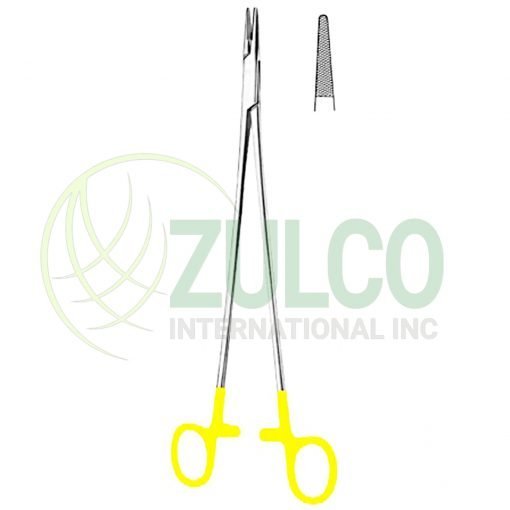 Wangensteen Needle Holders BJ 27cm/10 1/2" TC GOLD - Item Code 09-2673-27