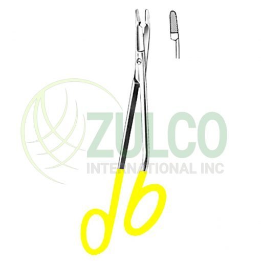 Gillies-Slim Needle Holders SJ 14.5cm/5 1/2" TC GOLD - Item Code 09-2696-14