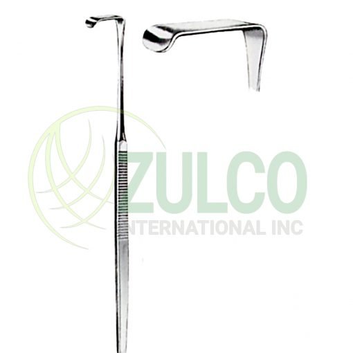 Mini-Langenbeck Wound Retractors 22x8 mm 16cm/6 1/4" - Item Code 11-3023-22