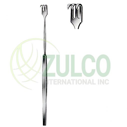 Wound Retractors Sharp 3 Prongs 16cm/6 1/4" - Item Code 11-3044-03