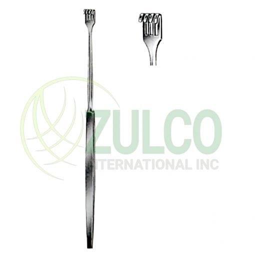 Wound Retractors Blunt 4 Prongs 16cm/6 1/4" - Item Code 11-3049-04