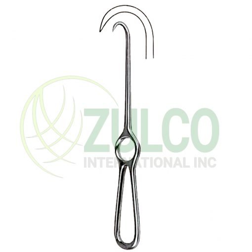 Volkmann Retractors Sharp 1 Prong 22cm/8 3/4" - Item Code 11-3098-22
