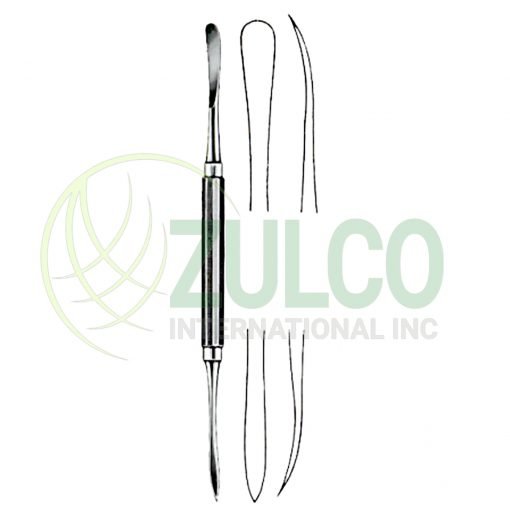 Dingmen Raspatory for Maxillofacial Surgery 18cm/7" - Item Code 11-3224-18