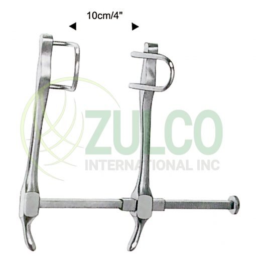 Gosset Abdominal Retractors 10cm/4" Opening - Item Code 11-3318-00