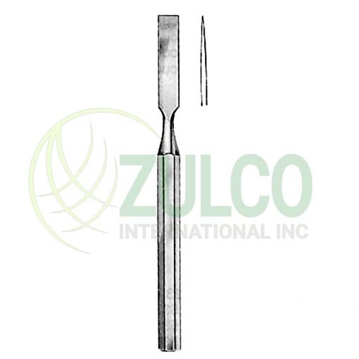 Hoke Bone Chisels Straight 2mm 14cm/5 1/2" - Item Code 12-3548-02