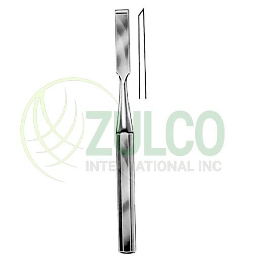 Hibbs Bone Chisels Straight 13mm 24cm/9 1/2" - Item Code 12-3573-13