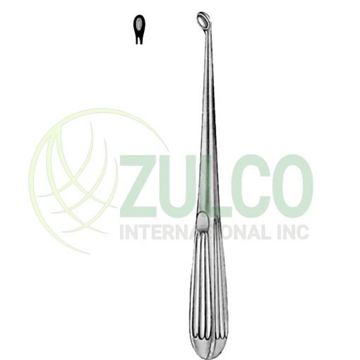 Spinal Bone Curettes 20 cm 8" Fig # 0 - Item Code 12-3735-10