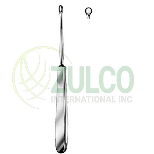 Williger Bone Curettes 17.5cm/7" Fig # 1 Straight - Item Code 12-3747-01