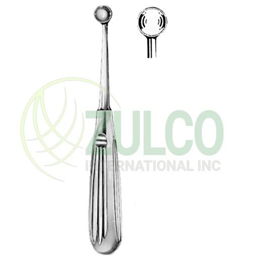 Bruns Bone Curettes 17cm/6 3/4" Fig # 3 - Item Code 12-3750-03