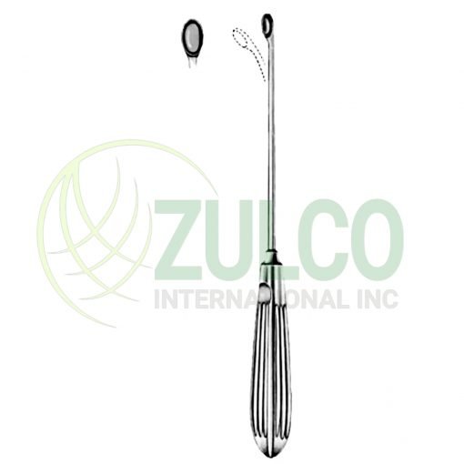 Halle Bone Curettes 21cm/8 1/4" Fig # 2 - Item Code 12-3754-02