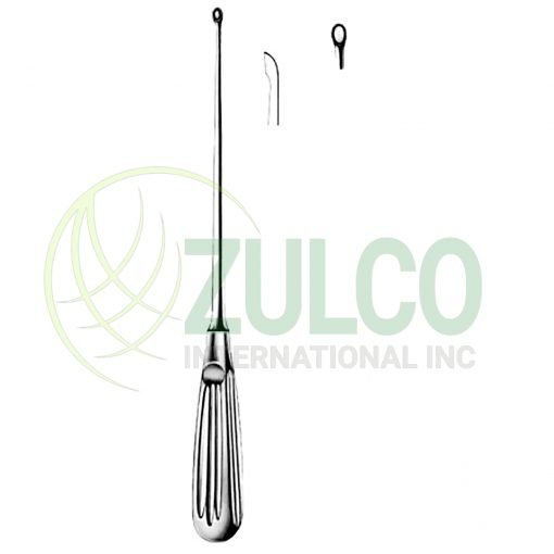 Bone Curettes 3.6mm 25cm/10" Fig # 000 - Item Code 12-3755-30