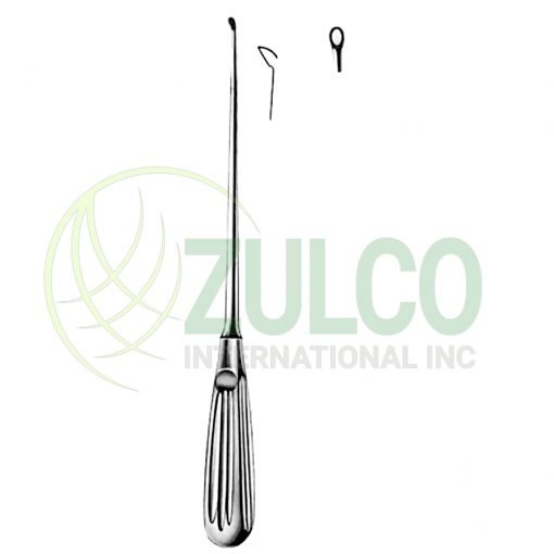 Bone Curettes 3.6mm 25cm/10" Fig # 000 - Item Code 12-3756-30