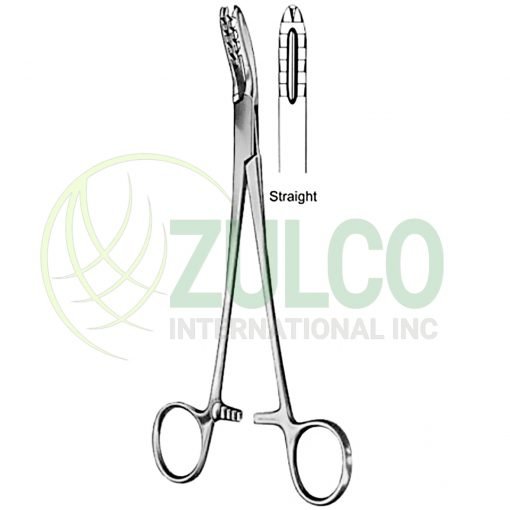 Bircher-Ganske Bone Holding Forceps BJ Straight 20cm/8" - Item Code 12-3764-20