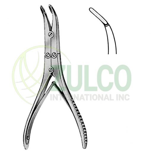 Kleinert-Kutz Bone Rongeur Forceps M/Action 2mm 15cm/6" - Item Code 12-3827-15