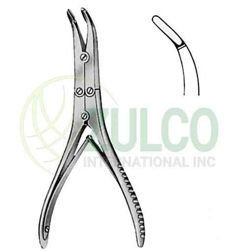 Kleinert-Kutz Bone Rongeur Forceps M/Action 3mm 15cm/6" - Item Code 12-3828-15