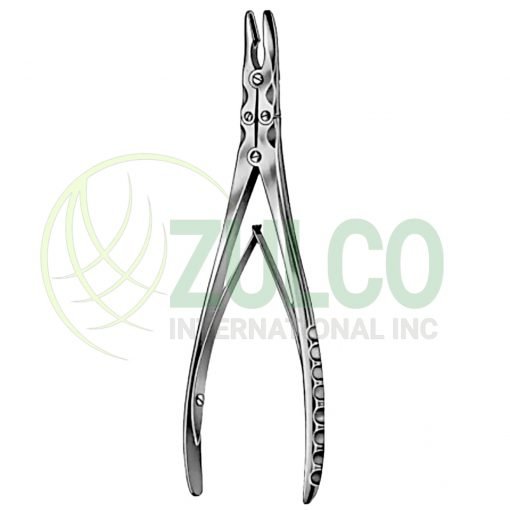 Rottgen-Ruskin Bone Rongeur Forceps M/Action 24cm/9 1/2" - Item Code 12-3852-24