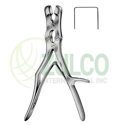 Sauerbruch Bone Rongeur Forceps M/Action 30cm/12" - Item Code 12-3868-30
