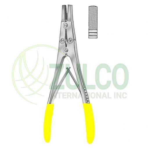 Wire Seizing Forceps M/Action 18cm/7" TC GOLD - Item Code 12-3891-02