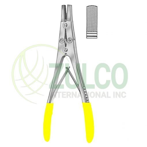 Wire Seizing Forceps M/Action 18cm/7" TC GOLD - Item Code 12-3891-03