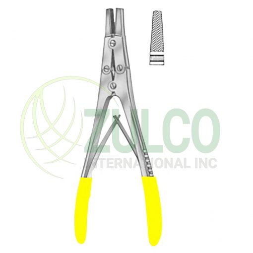 Wire Seizing Forceps M/Action 18cm/7" TC GOLD - Item Code 12-3891-04