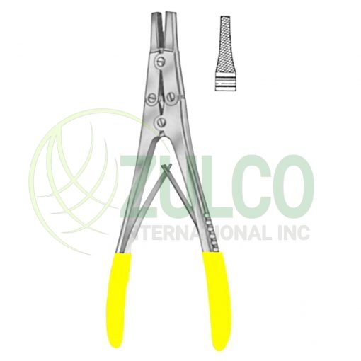 Wire Seizing Forceps M/Action 18cm/7" TC GOLD - Item Code 12-3891-05