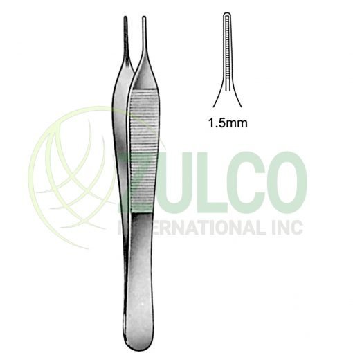 DeBakey Adson Atraumatic Fcps 1.5mm