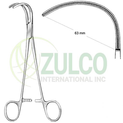 Glover Anastomosis Clamps BJ 63mm 19.5cm/7 3/4" - Item Code 14-4169-01