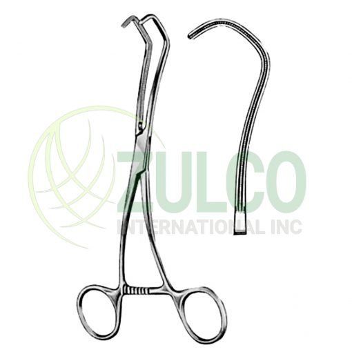 Derra-De Bakey Atrauma Anastomosis BJ Clamps 17cm/6 3/4" - Item Code 14-4189-02